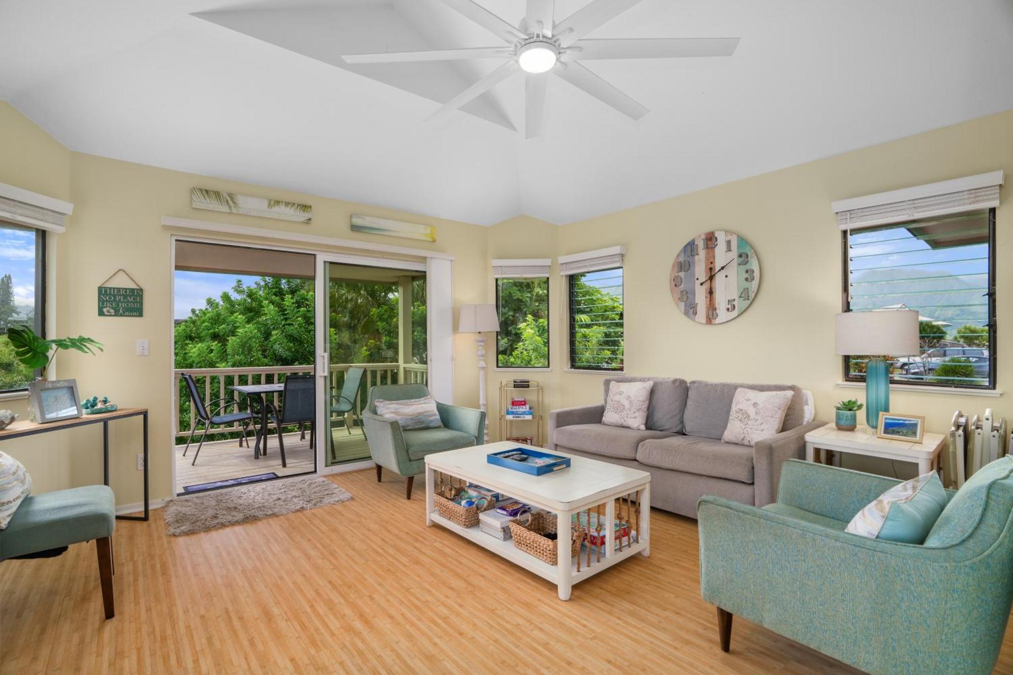 Hanalei Bay Villa Cottage 2Br 2Ba With Mountain Views Hbv24 Princeville Bagian luar foto