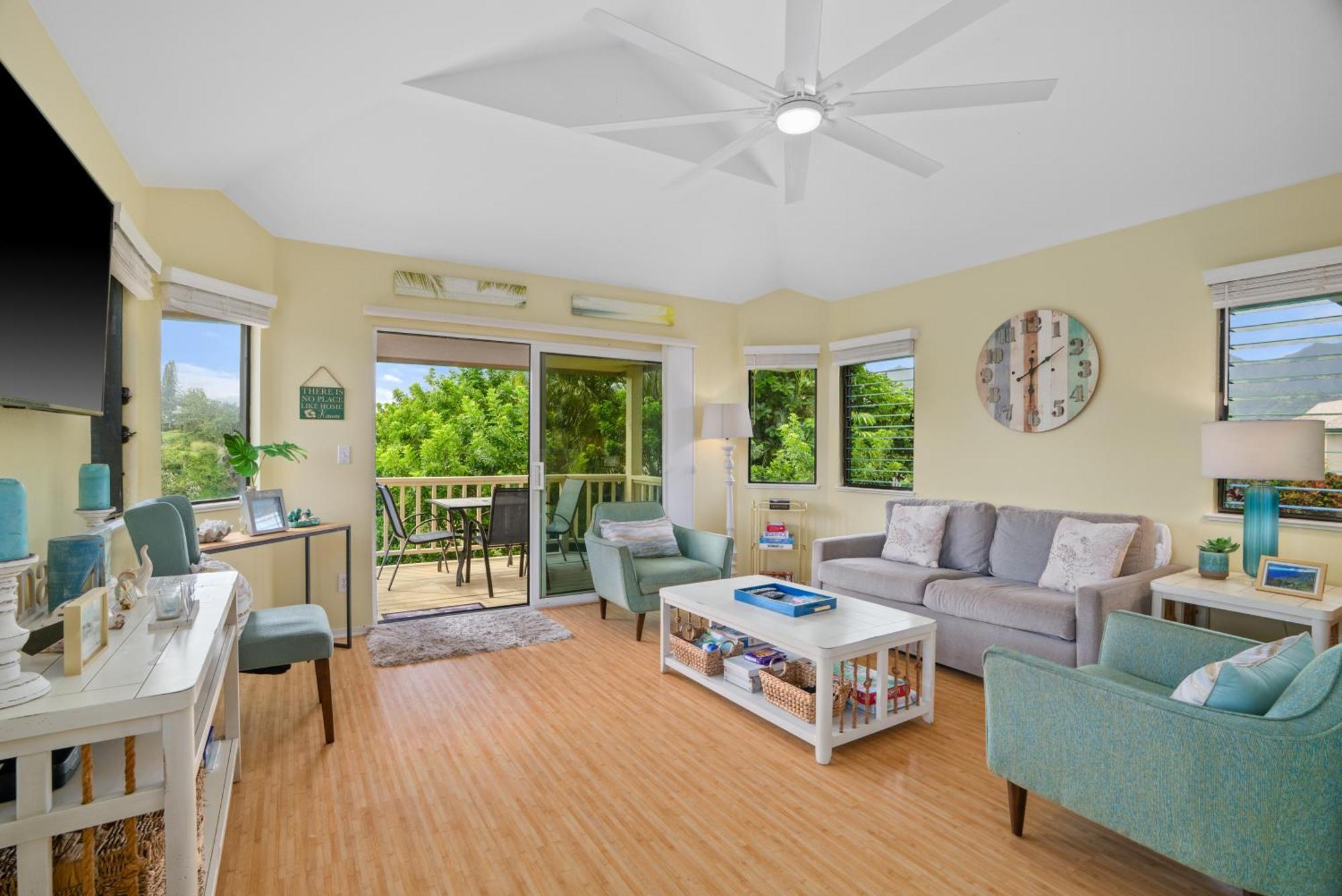 Hanalei Bay Villa Cottage 2Br 2Ba With Mountain Views Hbv24 Princeville Bagian luar foto